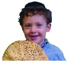 Boy with Matzah
